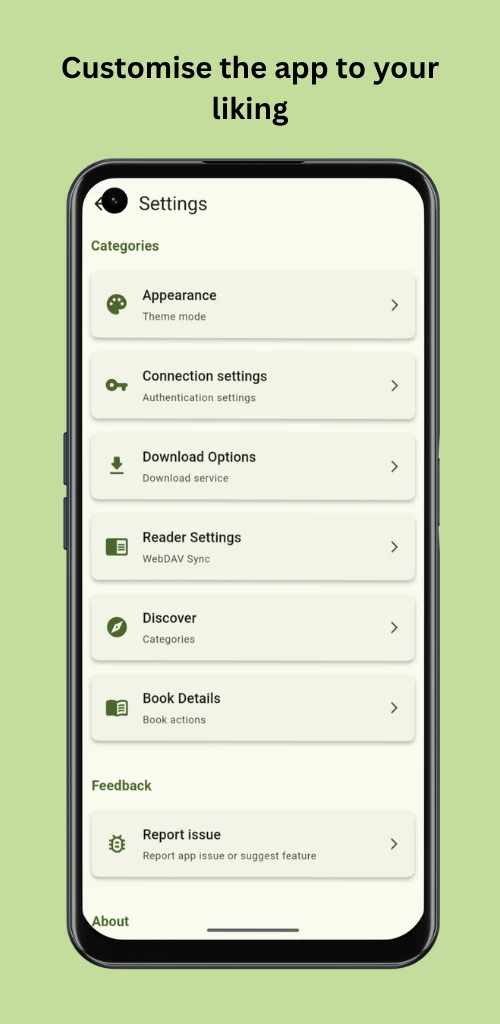 Calibre-Web-Companion screenshot