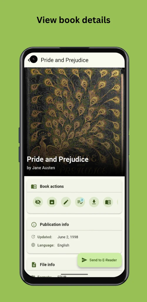 Calibre-Web-Companion screenshot