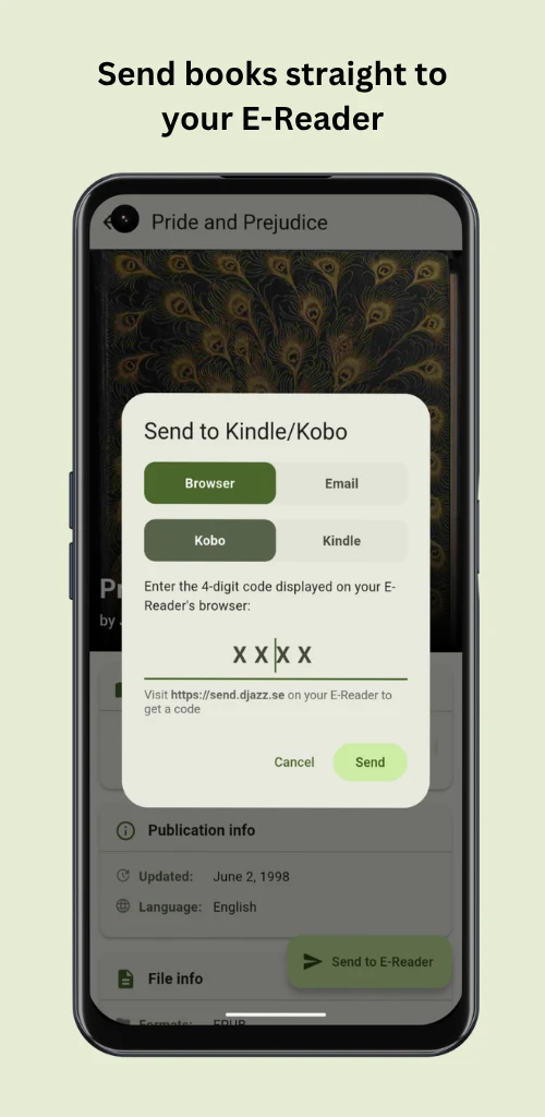 Calibre-Web-Companion screenshot