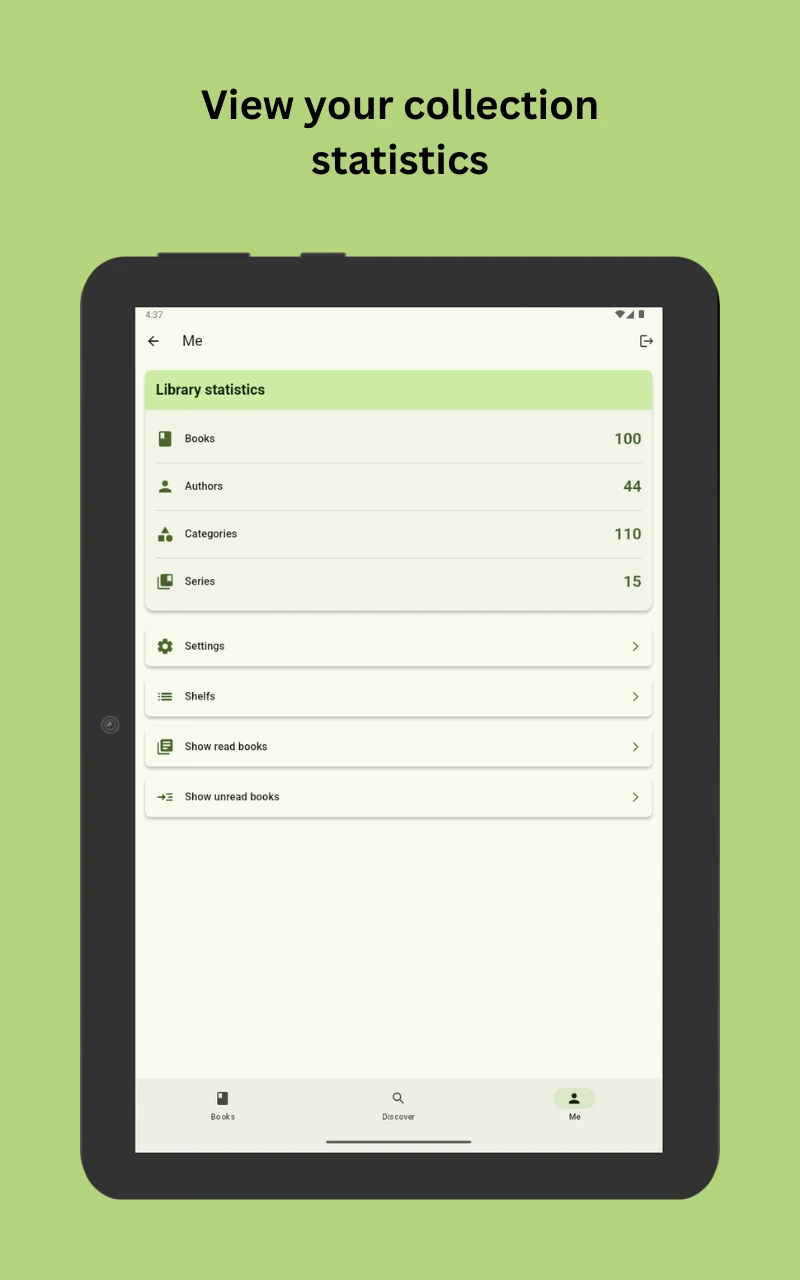 Calibre-Web-Companion screenshot