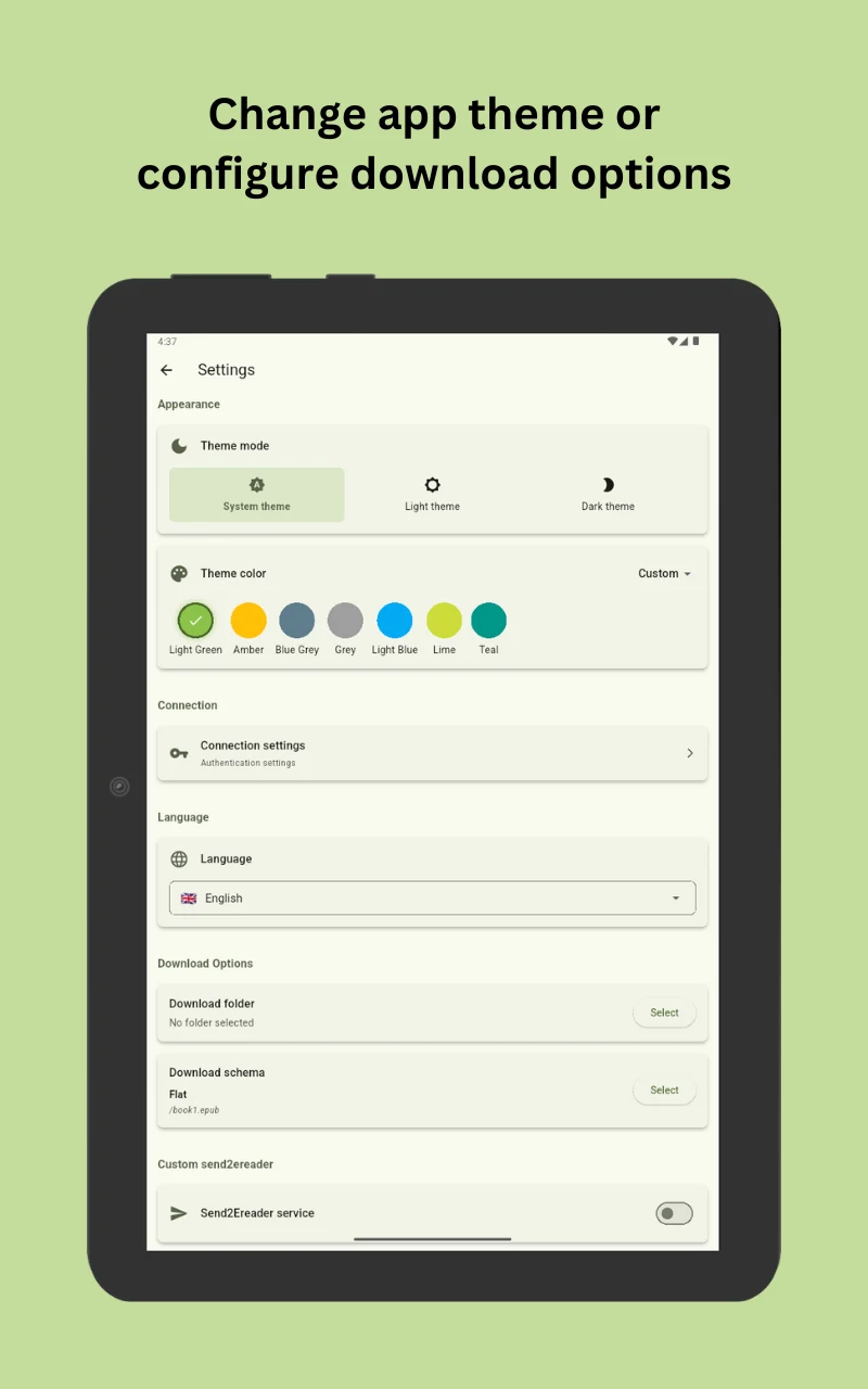 Calibre-Web-Companion screenshot