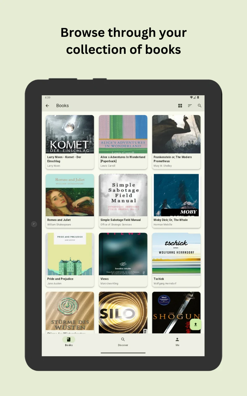 Calibre-Web-Companion screenshot